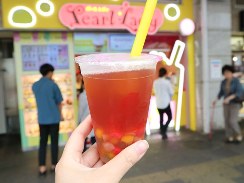 trà trái cây ở Pearl Lady trà trái cây ở Pearl Lady